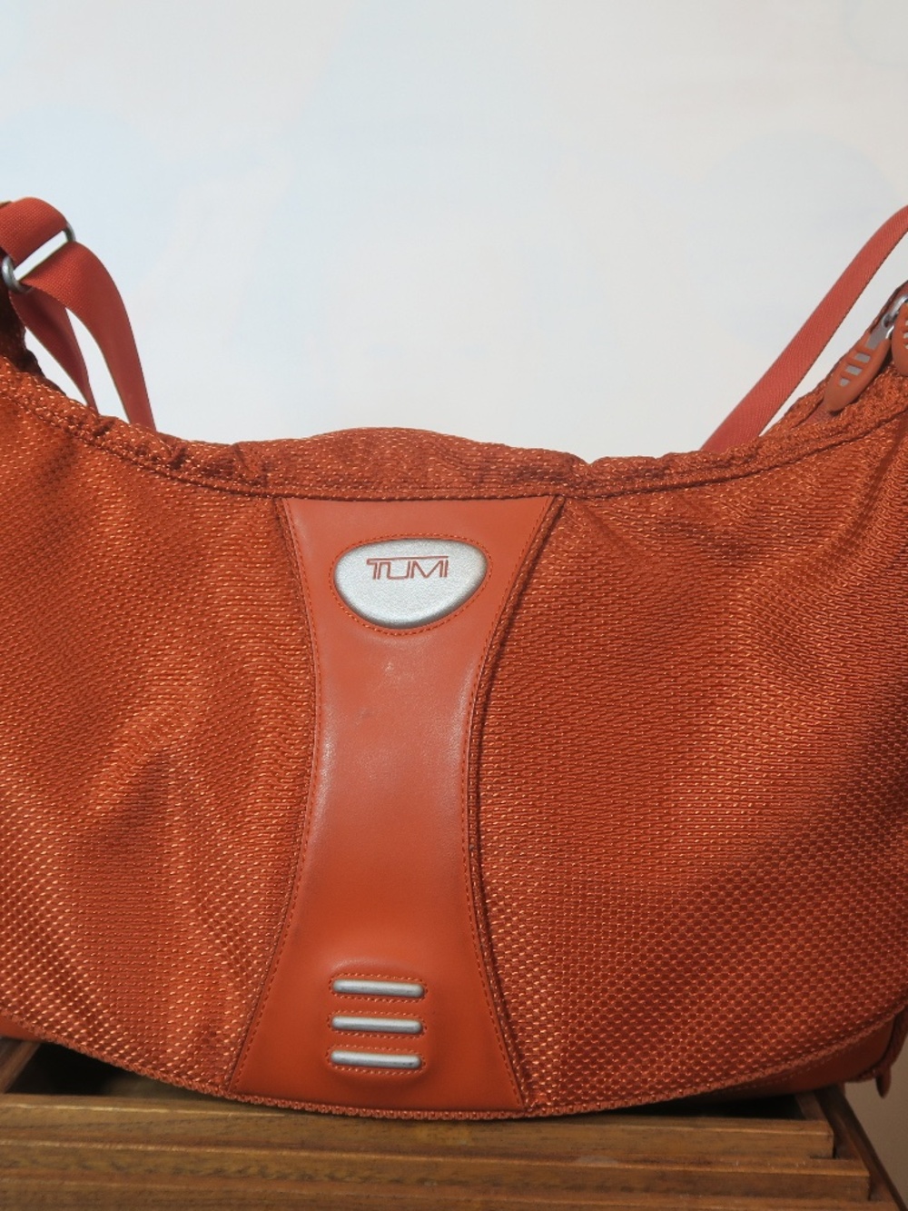 TUMI Messenger Shoulder Bag Orange